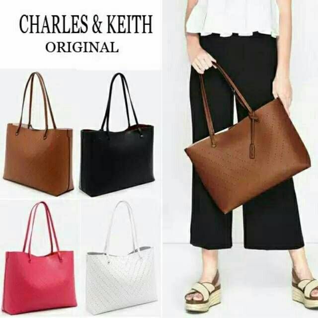 Tas charles&keith impor original CNK tote bag