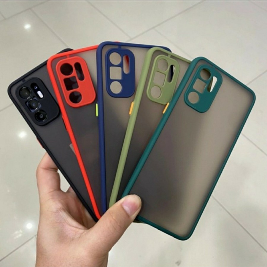 CASE MATTE OPPO RENO 6 4G TRANSPARAN FUZE MACARON MY CHOICE - FA