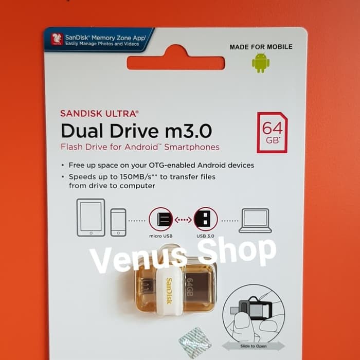 Baru SANDISK OTG FLASHDISK 64GB USB 3 0   FLASHDISK OTG 64GB USB 3 0