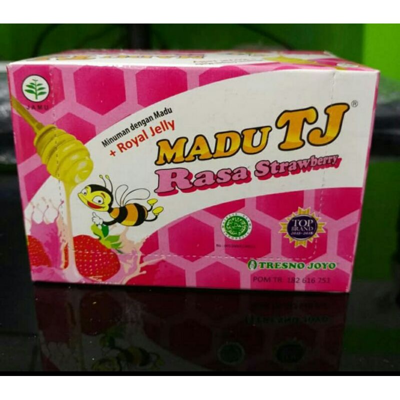 MADU  TJ Sachet ORIGINAL, JERUK  DAN STRAWBERRY