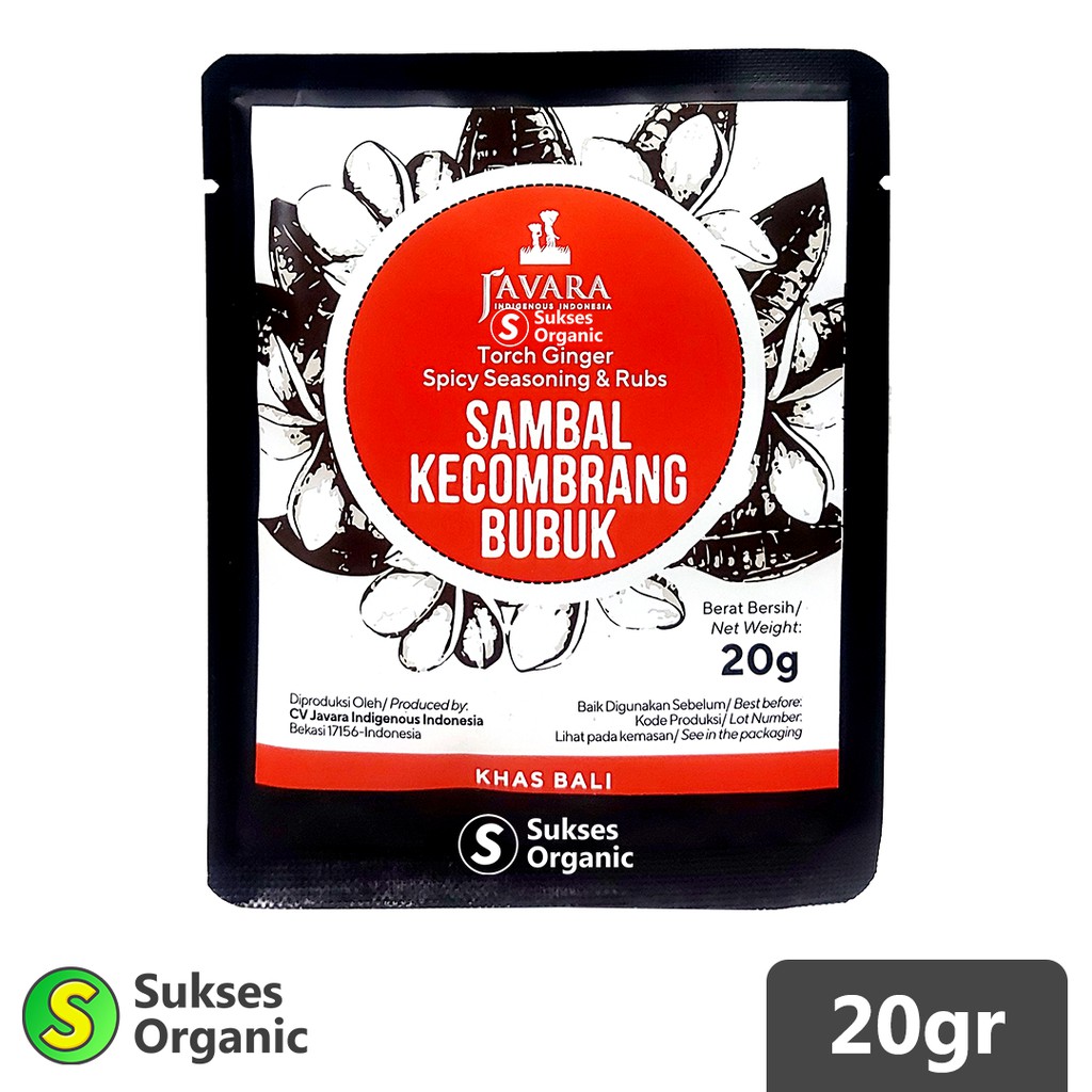 Javara Sambal Kecombrang Bubuk SACHET 20gr