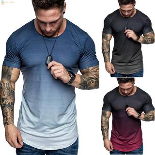 New Mens T-Shirt Short sleeve 3D Print Fashion Casual Slim Fit T Shirt AC25