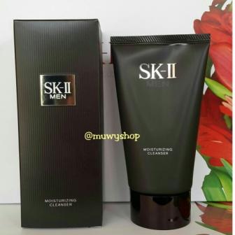 SK-II MEN Moisturizing Cleanser 120gr [HITAM] / Gentle Cleanser 120gr MEN