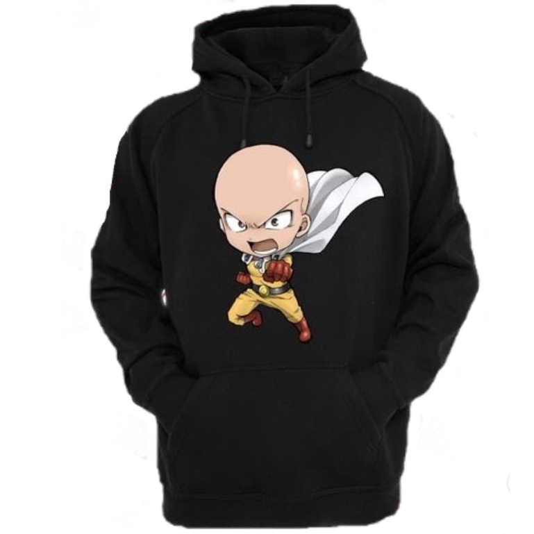 Sweater Anime ONE PUNCH MAN Jumper - Hoodie SAITAMA CHIBI Oblong