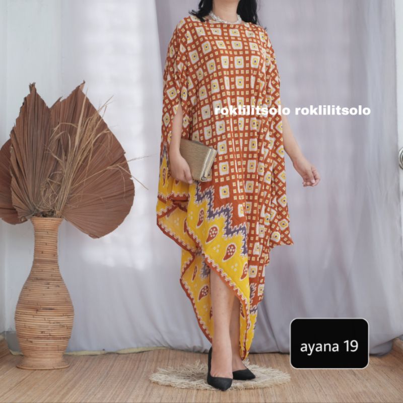 ayana kaftan / baju kondangan / dress batik /