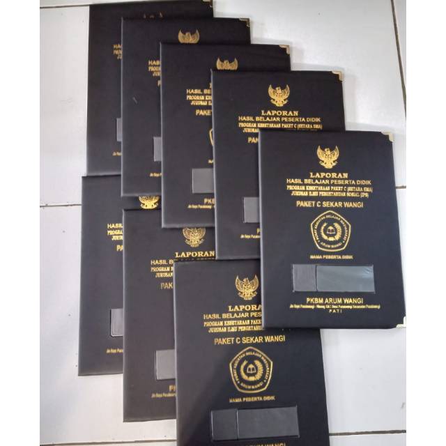 

Map ijazah, Map Rapot map hotprint isi 18 lembar