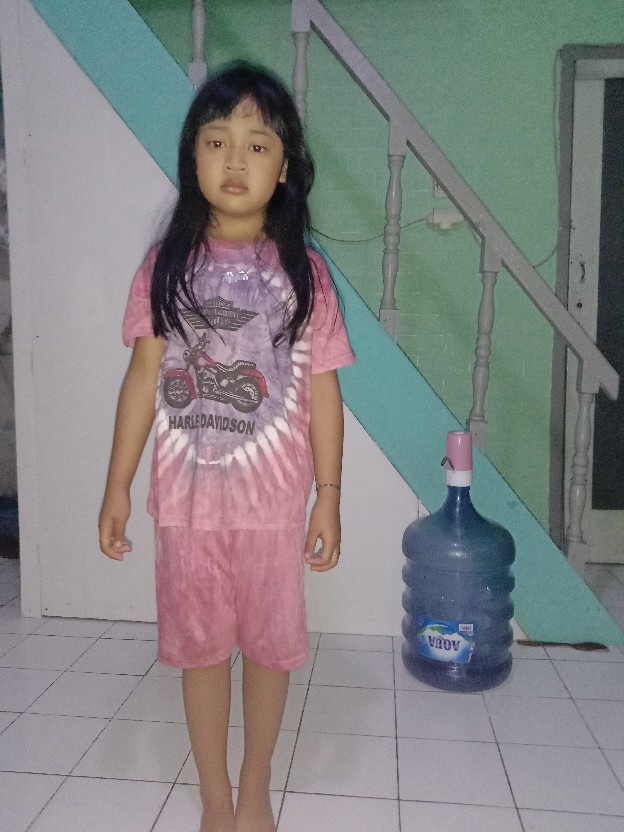 Trolis 1-5 Th Grosir Setelan Baju Batik Anak Bahan Kaos Unisex Laki Laki Perempuan Cowok Cewek Stak