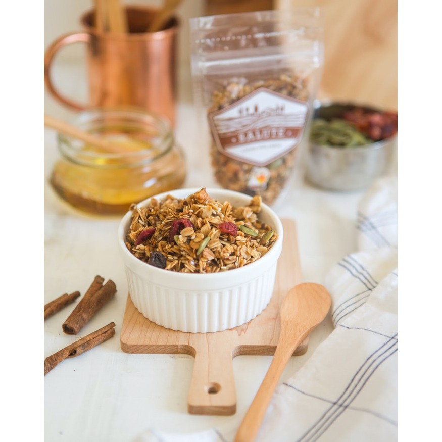

Salute Granola Cinnamon Honey 330gr