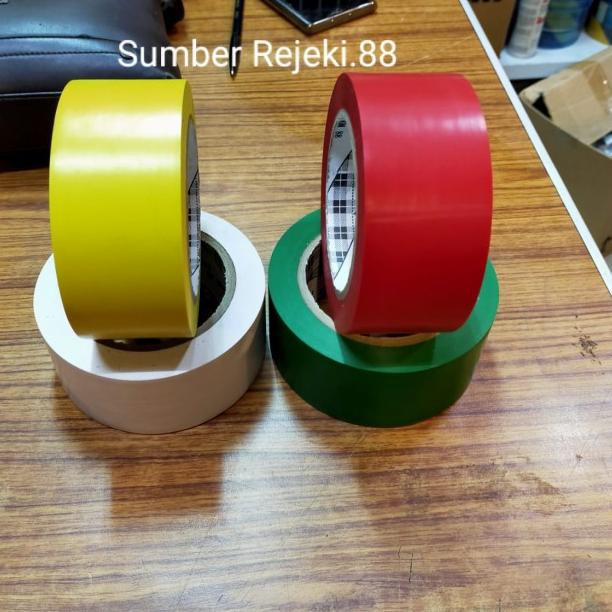 

❊ Lakban Isolasi Line Tape Buat Lapangan Putsal floor marking 2"inx33M ❈
