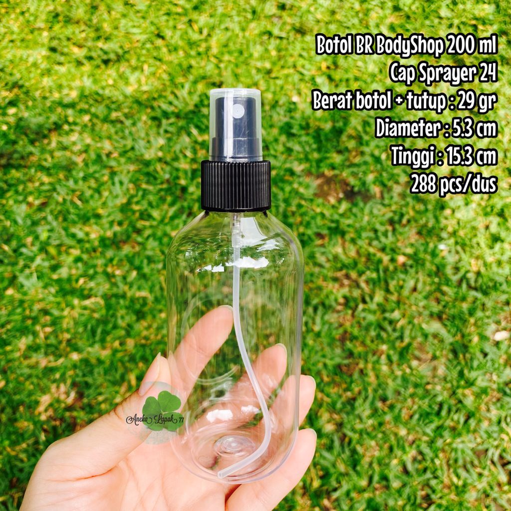 Botol Br SPRAY Gendut 200ml