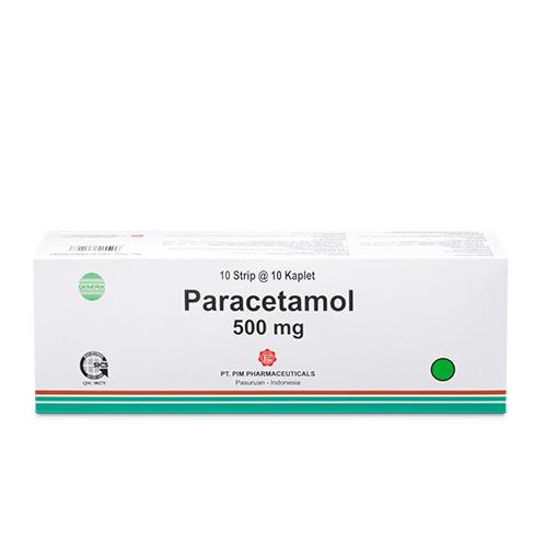 [KODE 990PY] Paracetamol 500 Mg Tablet PIM Isi 100