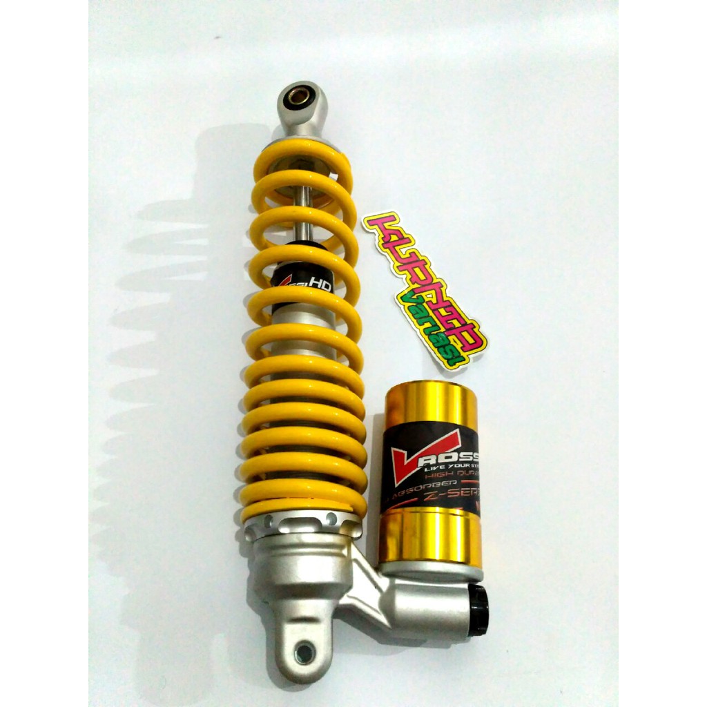 Jual Shock Tabung Bawah Rebound Klik V Rossi Model Ohlins Ukuran Mm Shockbreaker Vario