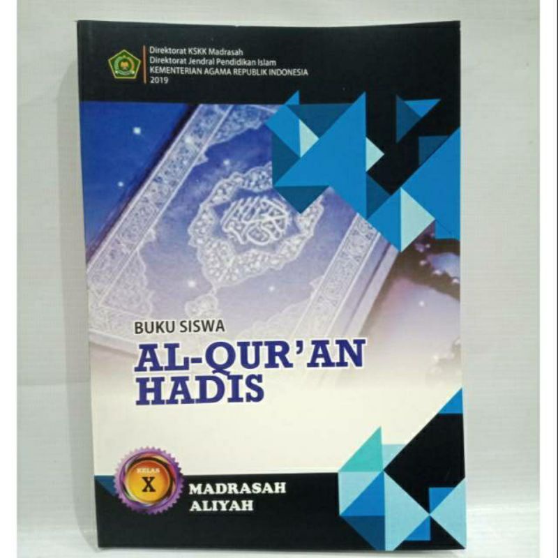 

Buku Qur'an Hadits kelas X FC