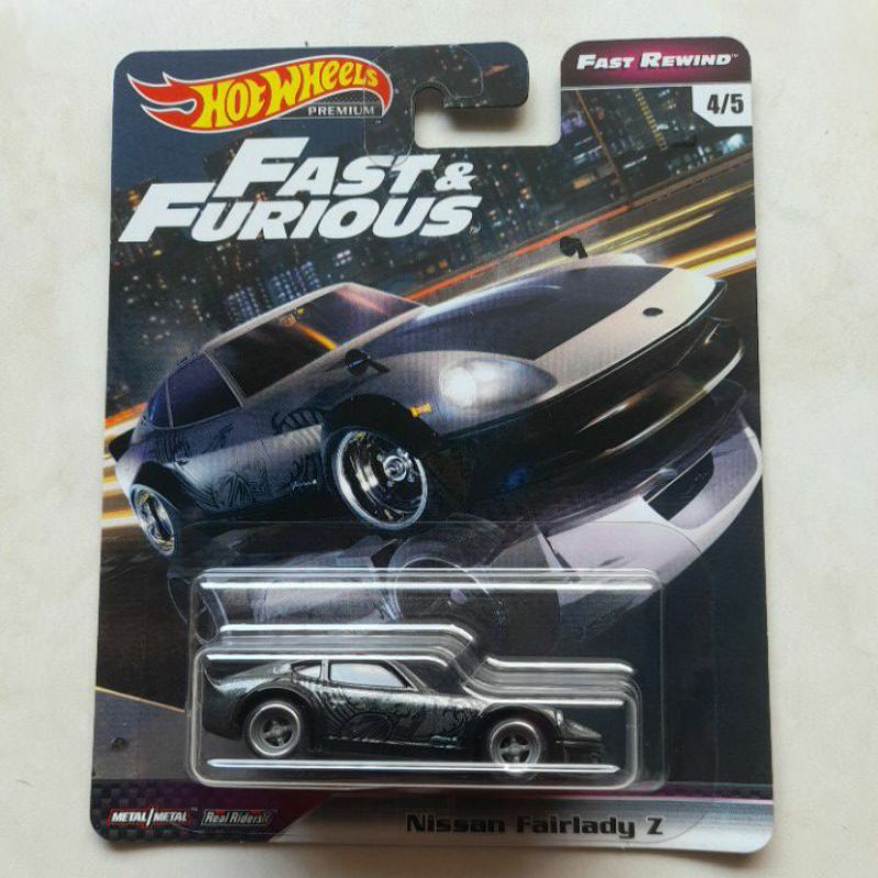 Hotwheels Premium Nissan Fairlady Z Fast Furious