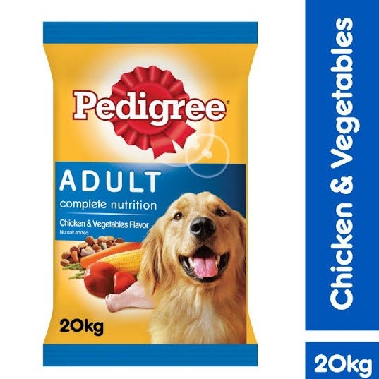 grab gojek pedigree 20 kg adult chicken and vegetables flavor PROMO!!!