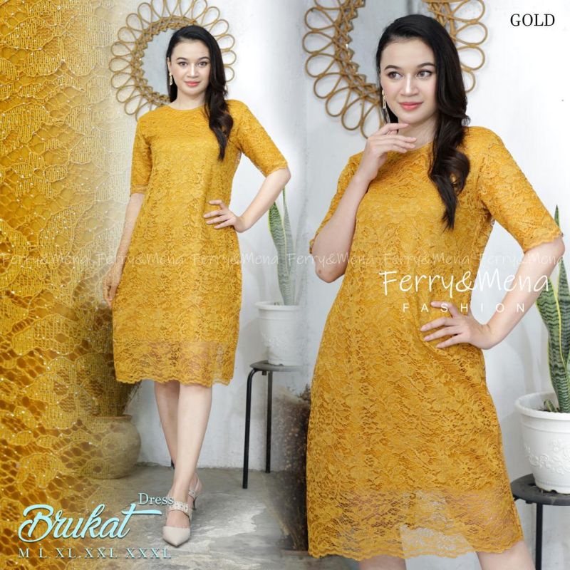 DRESS BRUKAT/DRESS MODERN/DRESS PESTA/DRESS ACARA