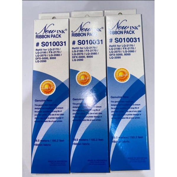 

[REFILL] NEW INK RIBBON PACK #S010031 (BLACK)