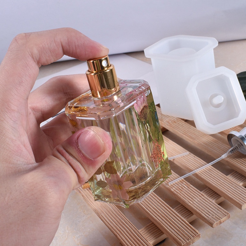 Siy Cetakan Silikon Bentuk Botol Pump 3D Untuk Parfum Hand Sanitizer