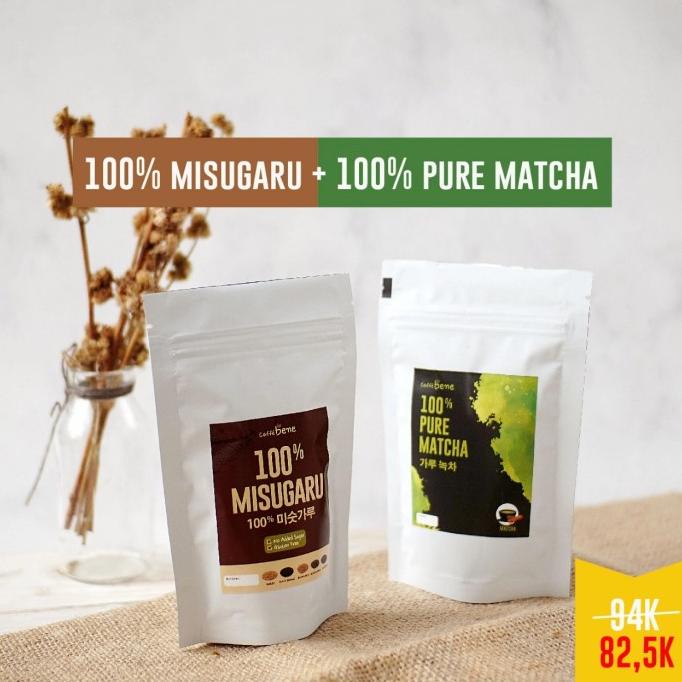 

[COD] Bubuk / Powder 100% Misugaru & Pure Matcha [COD]