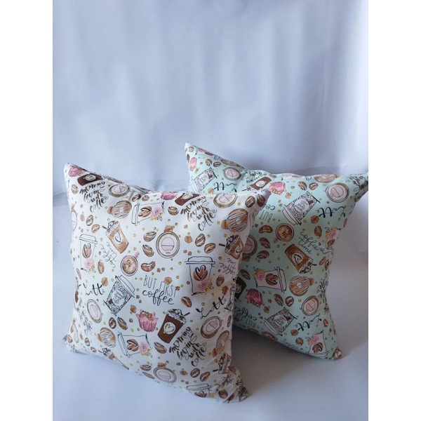 Sarung Bantal sofa (cushion cover) / sarung bantal sofa ukiran 40x40