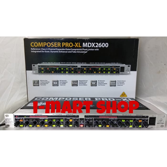 Behringer Composer PRO XL MDX2600 Original