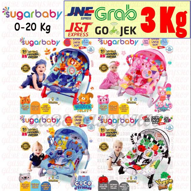 Bouncer baby  sugar 10in1 kursi  goyang  bayu Shopee Indonesia