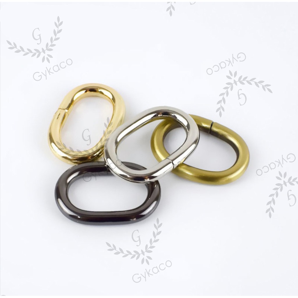 Ring Oval 2,5 cm (A) - Aksesoris Tas &amp; Dompet Wanita Fashion (IMPORT)