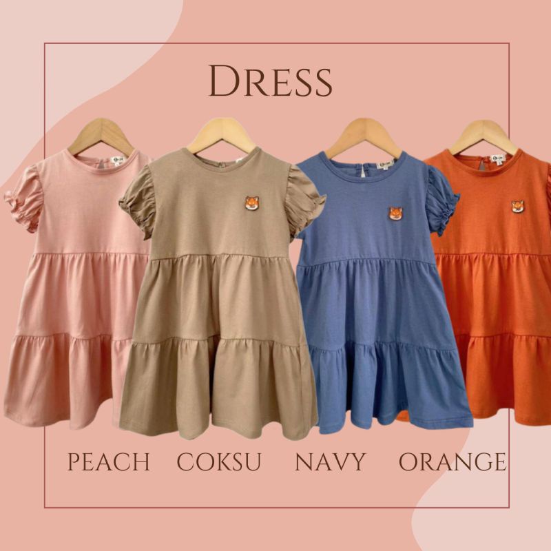 Dress Anak Perempuan 1-7 Tahun / Baju anak Murah