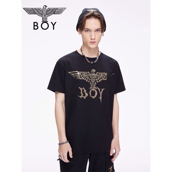 BOY05 KAOS T-SHIRT BOY LONDON PRIA WANITA ASIA EROPA WINGS