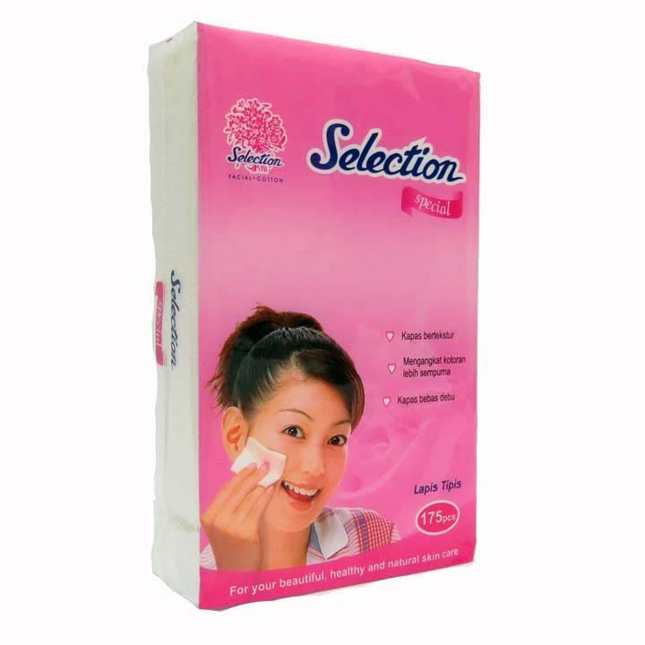 MOMS_ Kapas Selection Facial Lapis Tipis 175's/60gr