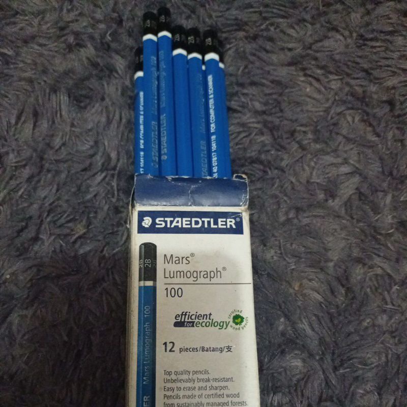 

pensil 2b staedler