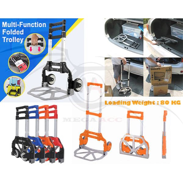 Multifunction Folded Trolley / Troli Lipat Serbaguna / Hand Trolley