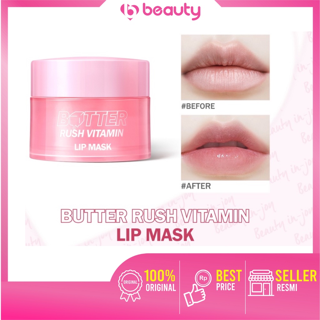 Jual BNB Barenbliss Butter Rush Vitamin Lip Mask 8G / Masker Bibir