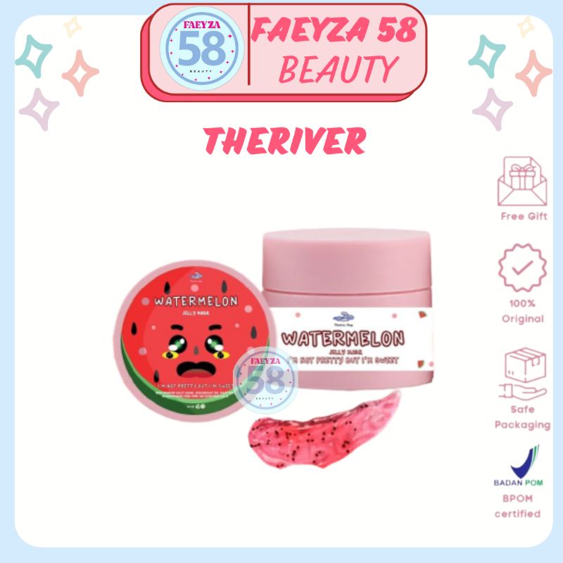 READY‼️Watermelon Jelly Mask by Theriver_shop