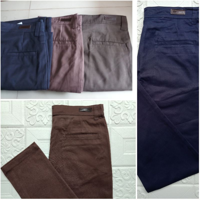 Celana panjang Details Pria