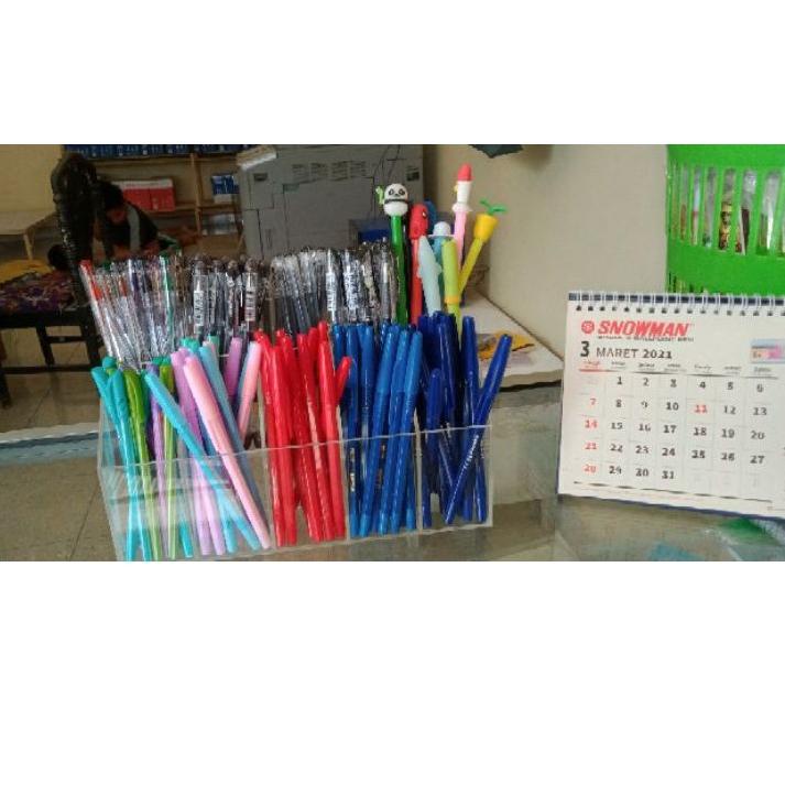 

limited STOCK!Tempat bolpoint akrilik,acrylic display|KD5