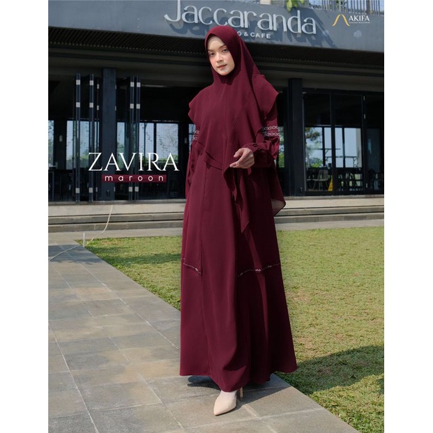 PO 14-23 sep 22 Zavira by akifa /gamis syari /gamis set
