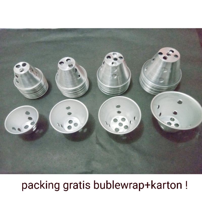 cetakan bolu kukus / loyang kue kukus