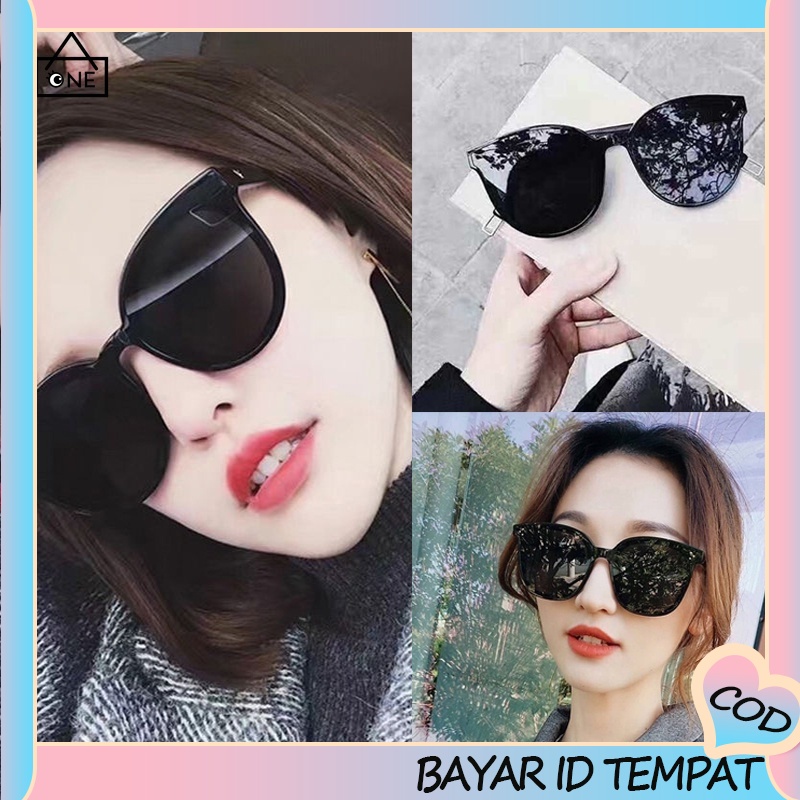 COD❤Kacamata GM 2021 Korea dari Kacamata Perempuan Perlindungan UV Pria / Wanita Fashion Aksesoris A one