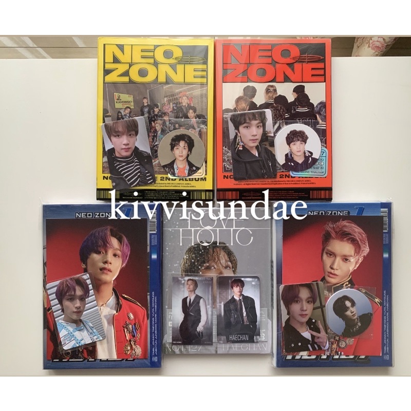 Album Neo Zone The Final Round Loveholic pc cc haechan postcard taeyong