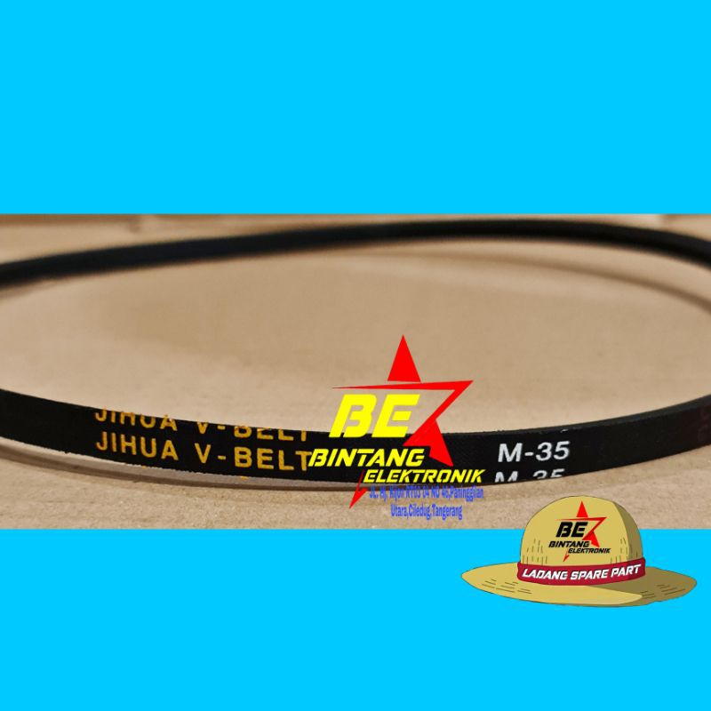 V BELT M35 V-BELT MESIN CUCI M-35 PAN BELT MESIN CUCI VBELT 0 850