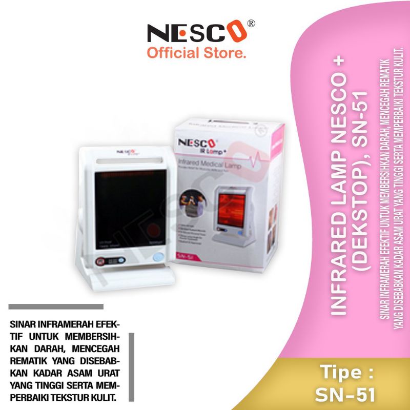 Jual Nesco Infracare Lampu Infrared Medical Lamp Alat Terapi Kesehatan