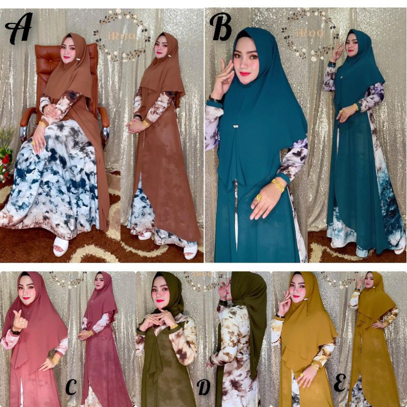 Set syar'i KANZA By iRna Gallery