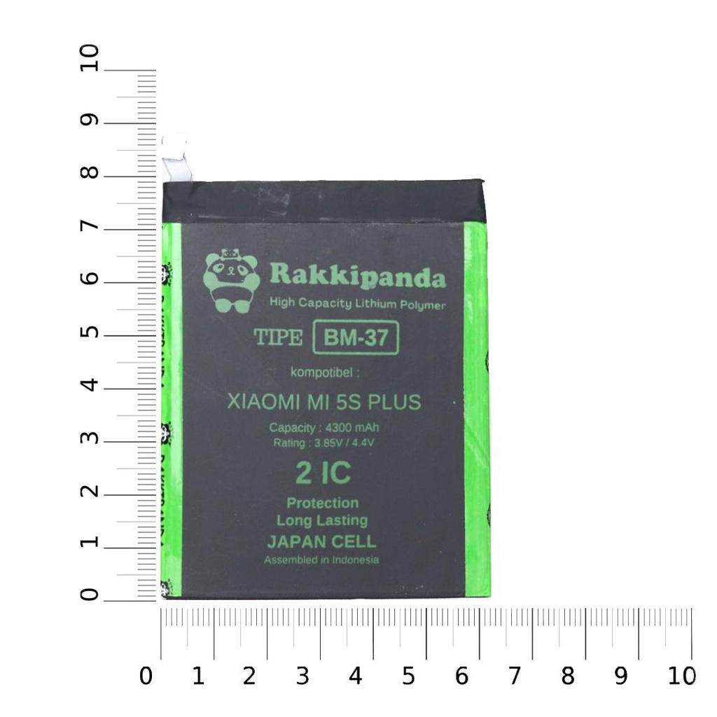 (R/K)- RakkiPanda - BM37 BM 37 Mi 5S Plus Batre Batrai Baterai