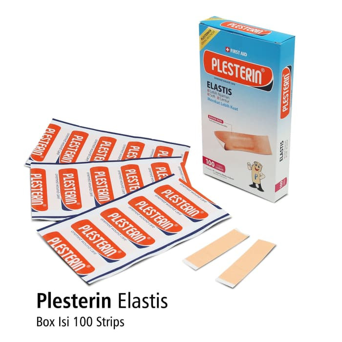 New Plesterin Elastis First Aid AA OneMed box isi 100 pcs