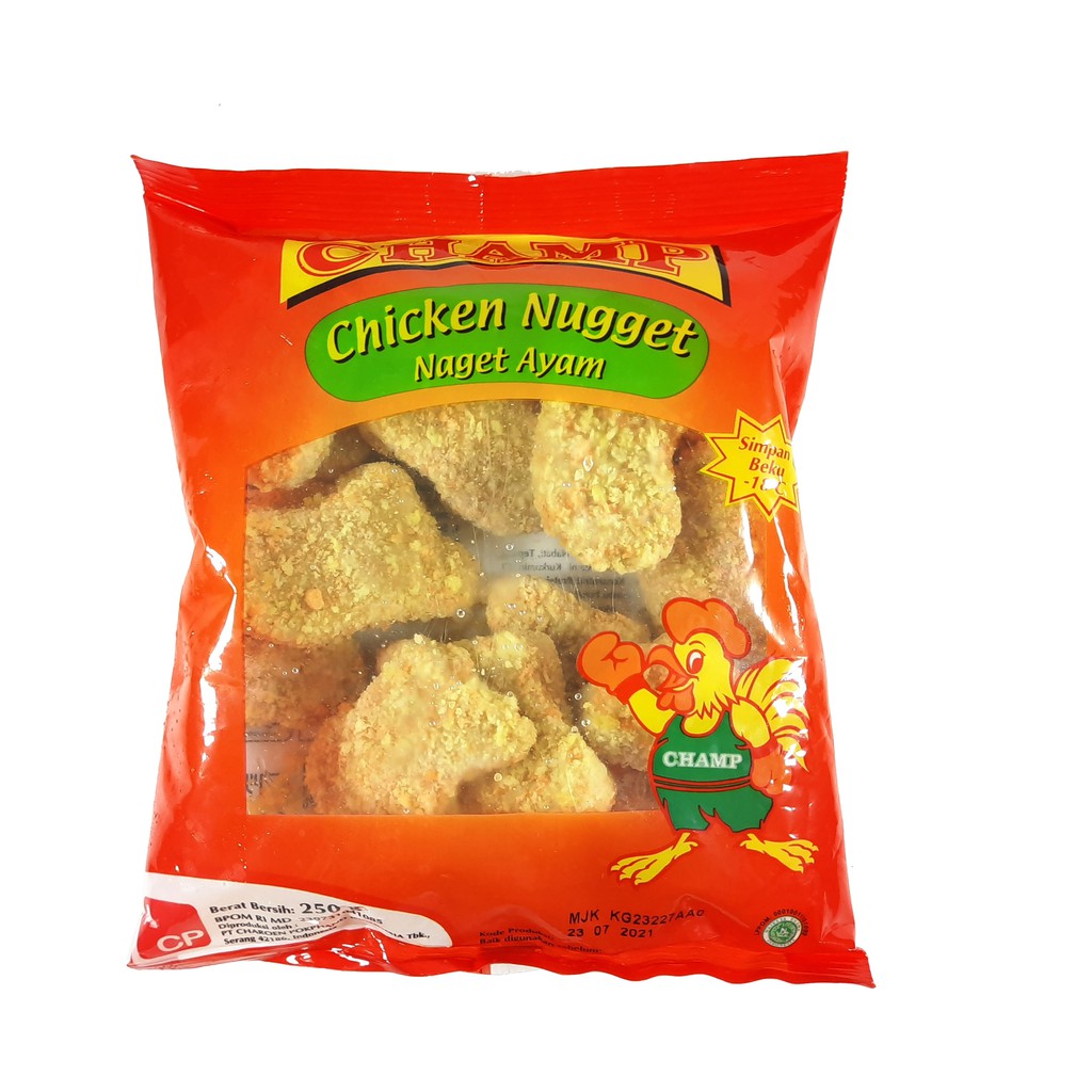 

Frozen Food Nugget Champ 250gr | Naget Ayam