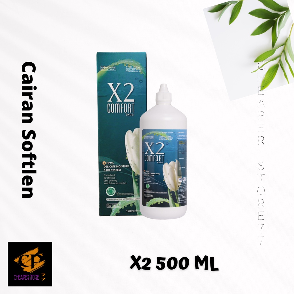 PENCUCI SOFTLENS / CAIRAN SOFTLENS X2 500 ML / BEST SELLER / EXOTICON