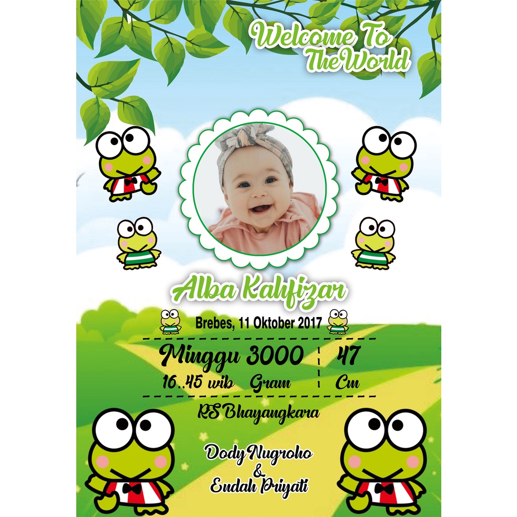 MILIKI DESAIN BIODATA BAYI HARGA TERJANGKAU BANYAK PILIHAN BIODATA ANAK BIODATA KELAHIRAN-7