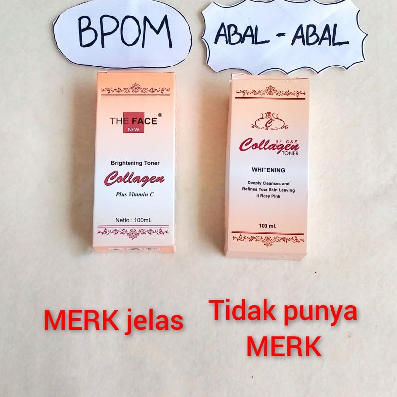 Toner Collagen The Face ORIGINAL BPOM