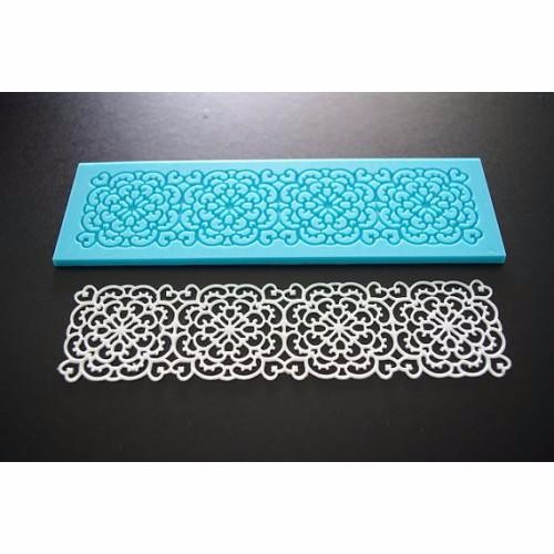 Cetakan Silicone Fondant Cake Decorating Lace Mould